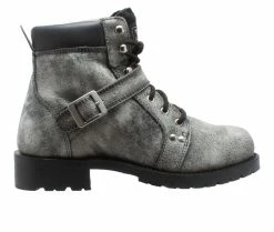 Men's RideTecs 6" Stonewash Zipper Lace Boots