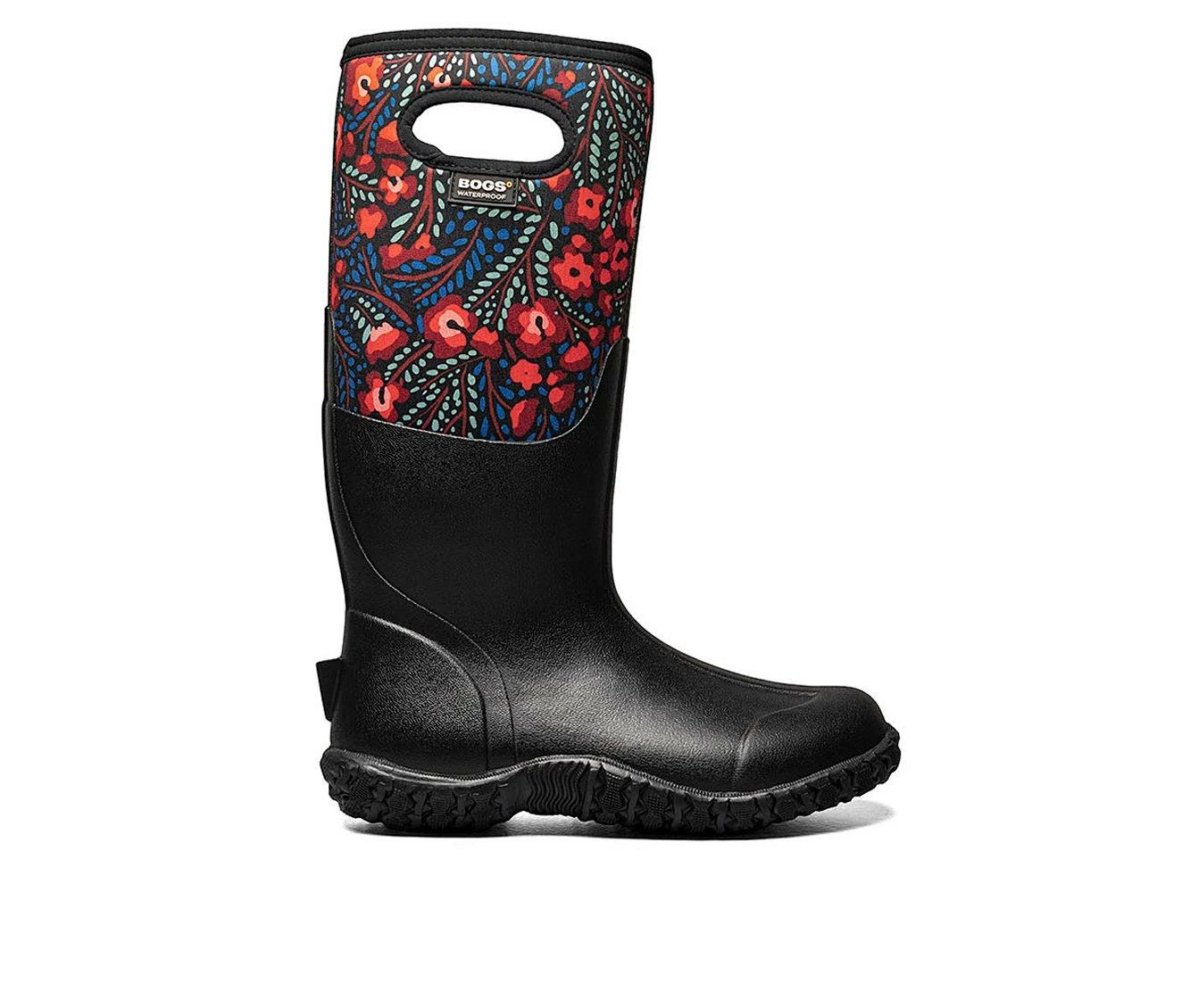 Women's Bogs Footwear Mesa Super Flowers Waterproof Boots 2 Women's Bogs Footwear Mesa Super Flowers Waterproof Boots