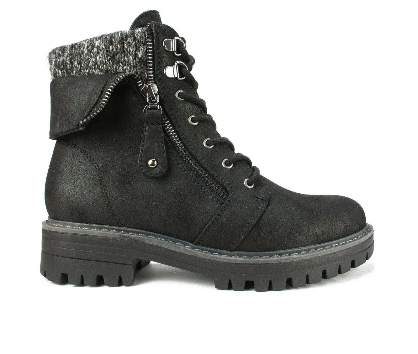 Women's Cliffs By White Mountain Mandy Lace-Up Boots 3 Women's Cliffs By White Mountain Mandy Lace-Up Boots