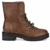 Women's New York And Company Cruz Lace-Up Boots