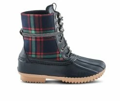 Women's SPRING STEP Duckie - Plaid Rain Boots -Bogs Footwear Shop 1 451