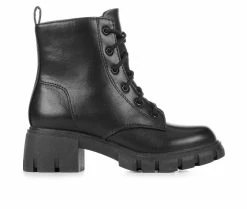 Girls' Soda Little Kid & Big Kid Abigail Lace-Up Boots