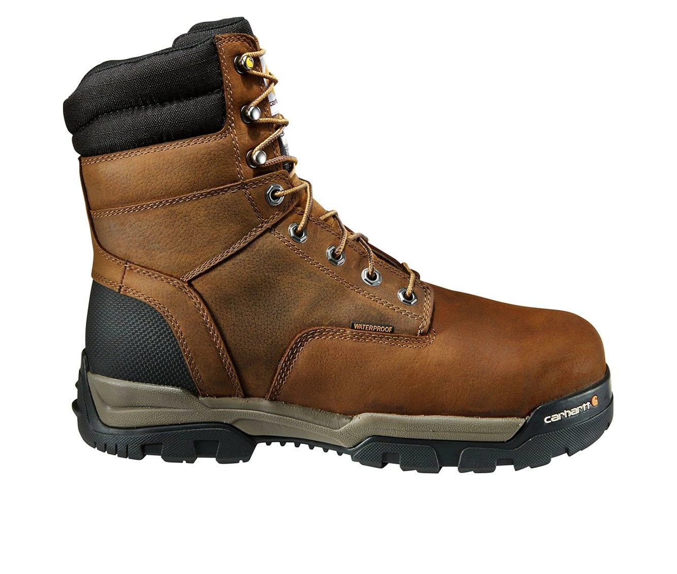 Men's Carhartt CME8347 Waterproof Composite Toe Work Boots 3 Men's Carhartt CME8347 Waterproof Composite Toe Work Boots