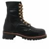 Men's AdTec 9" Waterproof Steel Toe Logger Work Boots