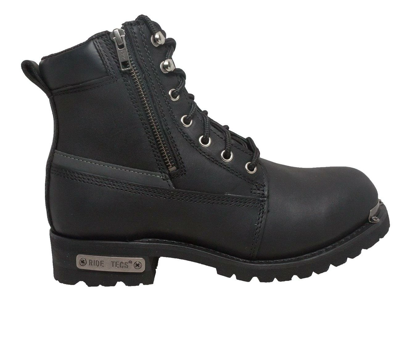 Men's RideTecs 6" Reflective Double Zipper Boots 3 Men's RideTecs 6" Reflective Double Zipper Boots