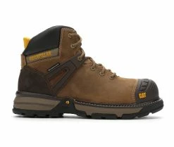 Men's Caterpillar Excavator 6" Superlite Waterproof Work Boots