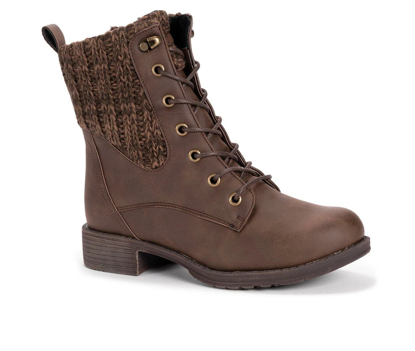 Women's LUKEES By MUK LUKS Hiker Everest Combat Boots 5 Women's LUKEES By MUK LUKS Hiker Everest Combat Boots - Image 3