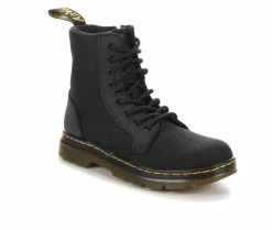 Girls' Dr. Martens Little Kid & Big Kid Combs Junior Combat Boots -Bogs Footwear Shop 2 14