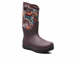 Women's Bogs Footwear Neo Classic Tall Glossy Abstract Rain Boots -Bogs Footwear Shop 2 170