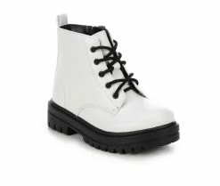 Girls' Unr8ed Toddler Firm Combat Boots -Bogs Footwear Shop 2 22