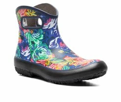 Women's Bogs Footwear Patch Ankle Rose Garden Rain Boots -Bogs Footwear Shop 2 238