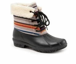 Women's Pendleton Bridger Stripe Duck Mid Rain Boots -Bogs Footwear Shop 2 243