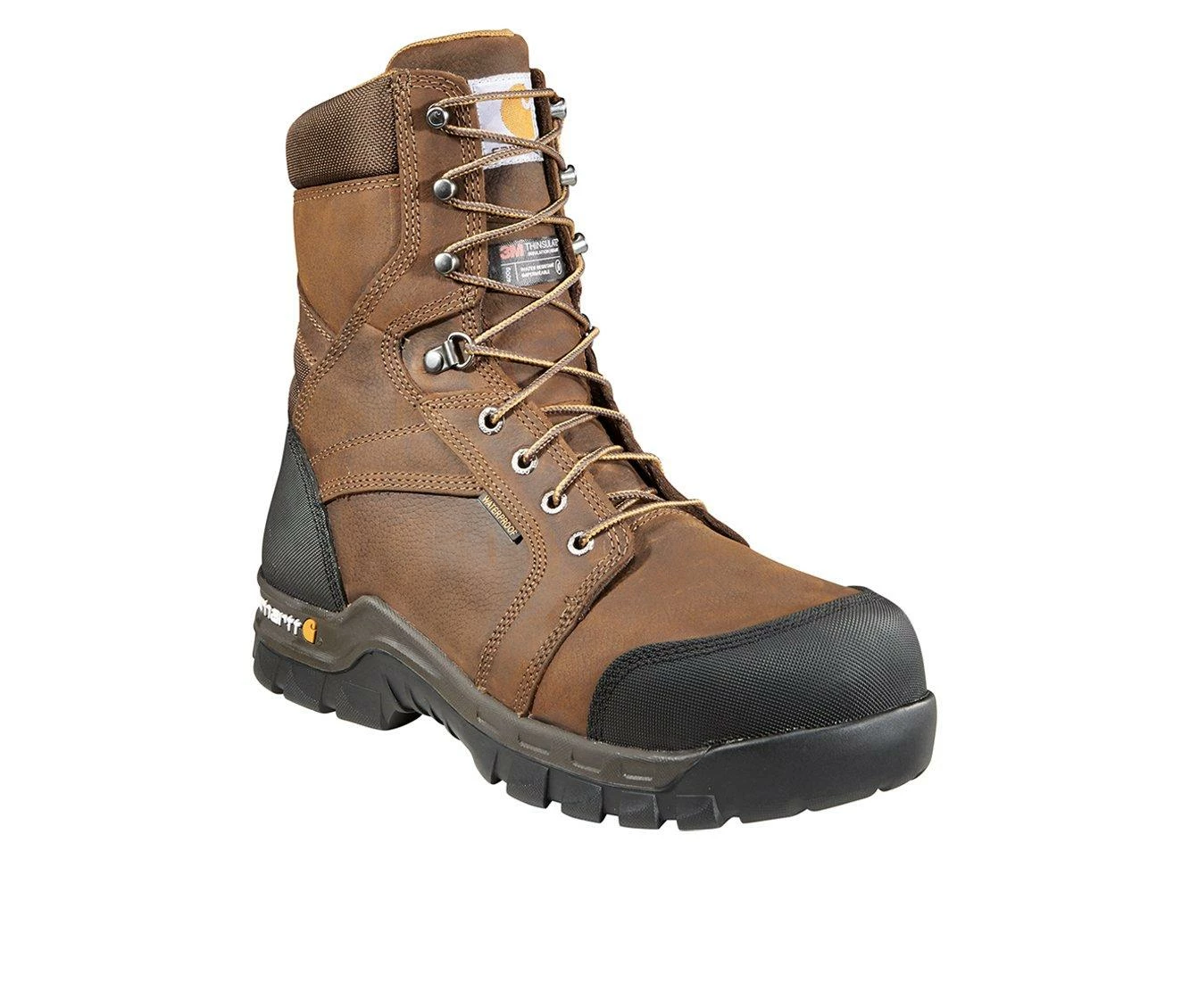 Men's Carhartt CMF8389 Comp Toe Insulated Work Boots 5 Men's Carhartt CMF8389 Comp Toe Insulated Work Boots - Image 3