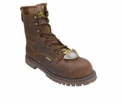 Men's AdTec Men's 1021 8" Comp Toe Waterproof Logger Work Boots -Bogs Footwear Shop 2 292