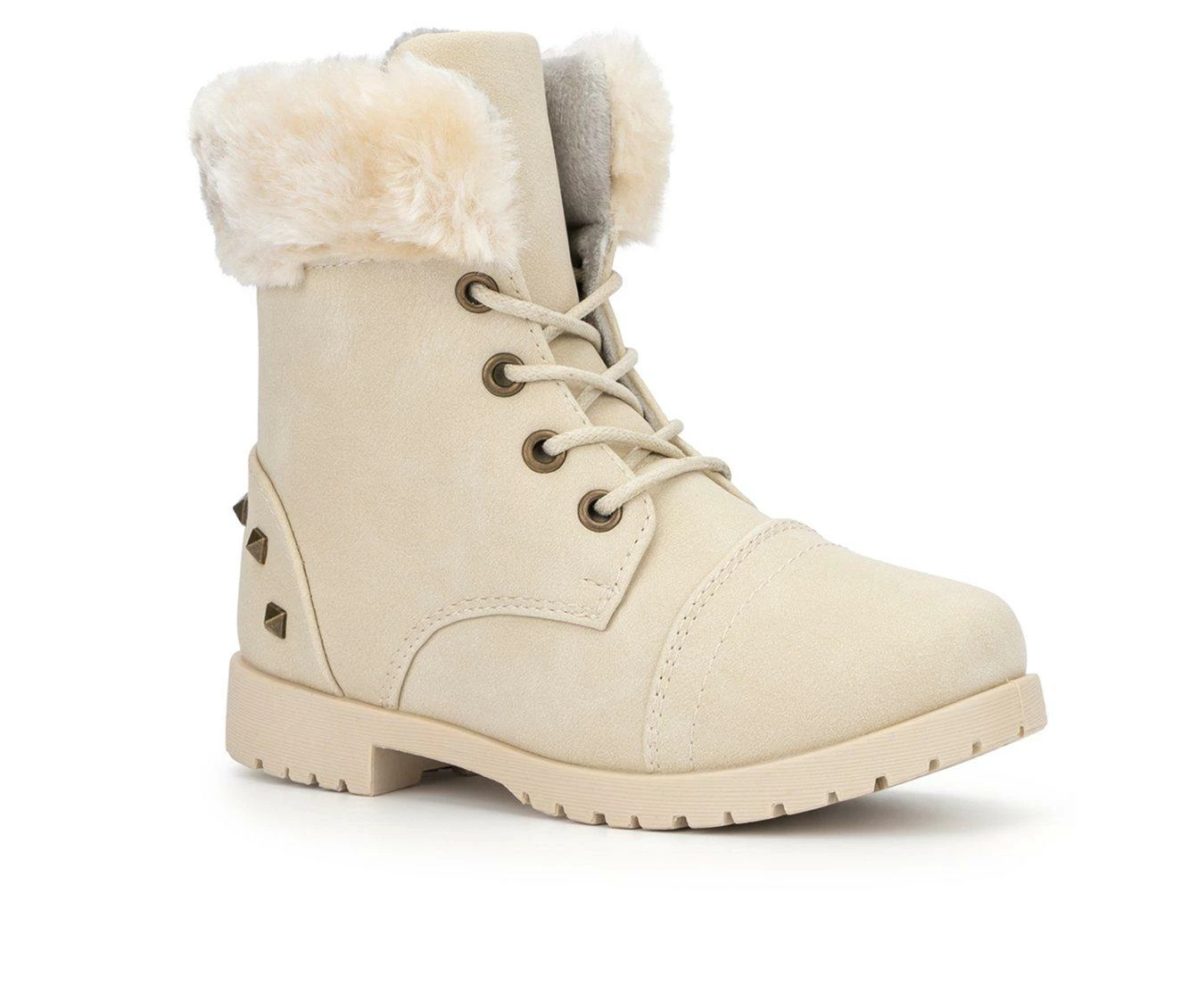 Girls' Olivia Miller Toddler Sofia Lace-Up Boots 5 Girls' Olivia Miller Toddler Sofia Lace-Up Boots - Image 3