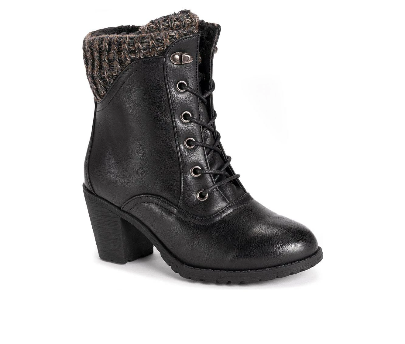 Women's LUKEES By MUK LUKS Lacy Lori Fashion Hiking Boots 5 Women's LUKEES By MUK LUKS Lacy Lori Fashion Hiking Boots - Image 3