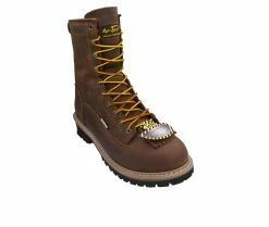 Men's AdTec Men's 1020 8" Comp Toe Waterproof Logger Work Boots -Bogs Footwear Shop 2 488