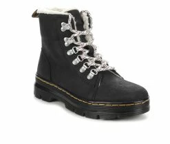Women's Dr. Martens Combs Fleece Combat Boots -Bogs Footwear Shop 2 594
