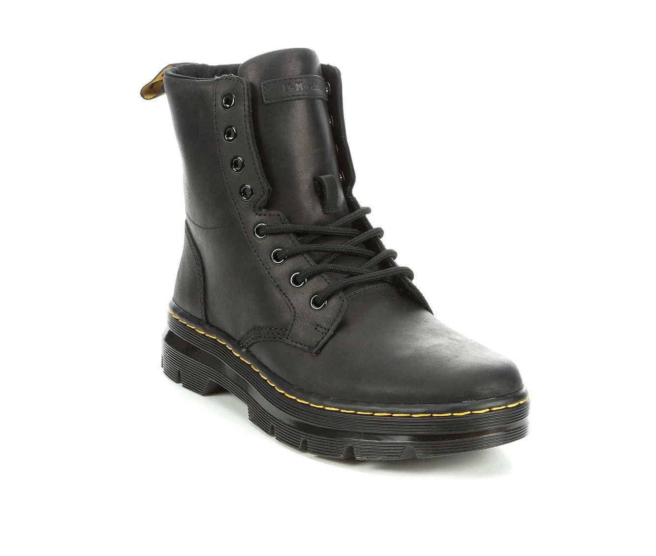 Women's Dr. Martens Combs Leather Combat Boots 5 Women's Dr. Martens Combs Leather Combat Boots - Image 3