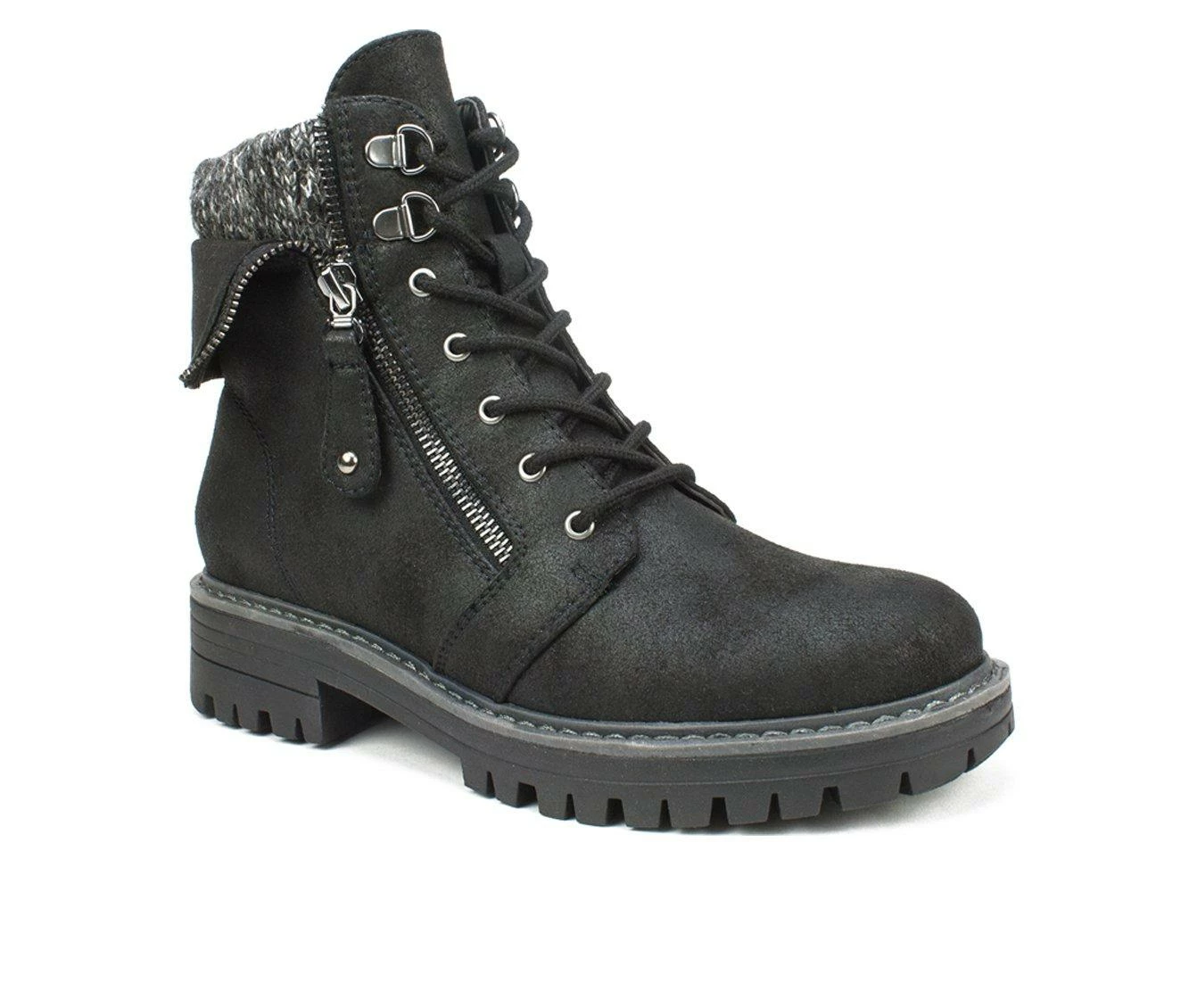 Women's Cliffs By White Mountain Mandy Lace-Up Boots 5 Women's Cliffs By White Mountain Mandy Lace-Up Boots - Image 3