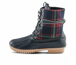 Women's SPRING STEP Duckie - Plaid Rain Boots -Bogs Footwear Shop 3 225