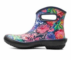Women's Bogs Footwear Patch Ankle Rose Garden Rain Boots -Bogs Footwear Shop 3 238