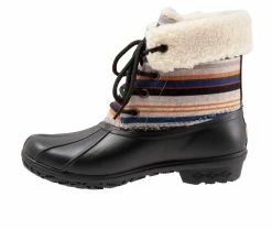 Women's Pendleton Bridger Stripe Duck Mid Rain Boots -Bogs Footwear Shop 3 243
