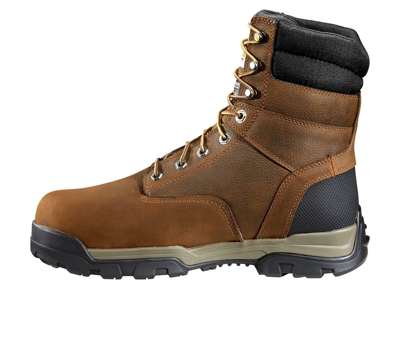 Men's Carhartt CME8347 Waterproof Composite Toe Work Boots 6 Men's Carhartt CME8347 Waterproof Composite Toe Work Boots - Image 4