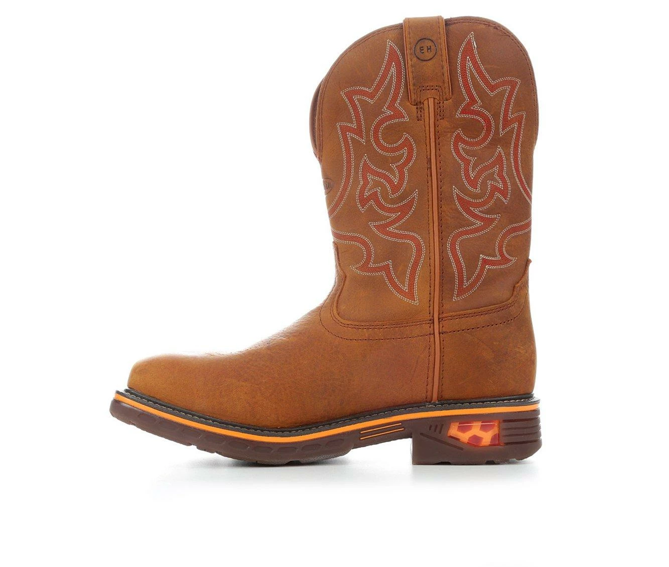 Men's Justin Boots Resistor Russet Comp Toe Work Boots 6 Men's Justin Boots Resistor Russet Comp Toe Work Boots - Image 4