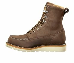 Men's Carhartt FW8095 WP MOC Wedge 8" Soft Toe Work Boots -Bogs Footwear Shop 3 460