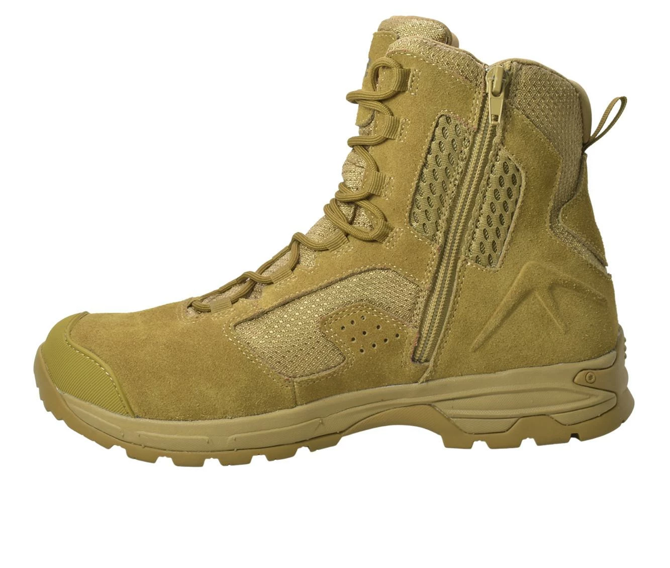 Men's AdTec Men's 8" Suede Waterproof Tactical Work Boots 6 Men's AdTec Men's 8" Suede Waterproof Tactical Work Boots - Image 4