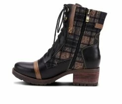 Women's L'Artiste Eguine Combat Boots -Bogs Footwear Shop 3 84