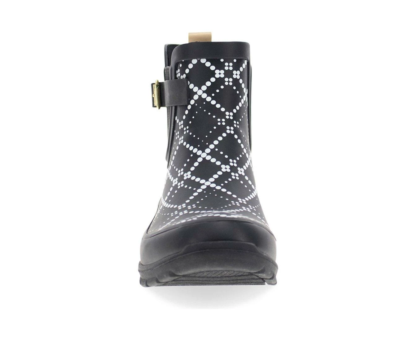 Women's Western Chief Dot Plaid Chelsea Rain Boots 7 Women's Western Chief Dot Plaid Chelsea Rain Boots - Image 5