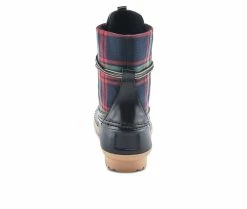 Women's SPRING STEP Duckie - Plaid Rain Boots -Bogs Footwear Shop 4 224