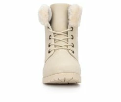 Girls' Olivia Miller Toddler Sofia Lace-Up Boots 12 Girls' Olivia Miller Toddler Sofia Lace-Up Boots -Bogs Footwear Shop 4 31