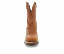 Men's Justin Boots Resistor Russet Comp Toe Work Boots 12 Men's Justin Boots Resistor Russet Comp Toe Work Boots -Bogs Footwear Shop 4 349