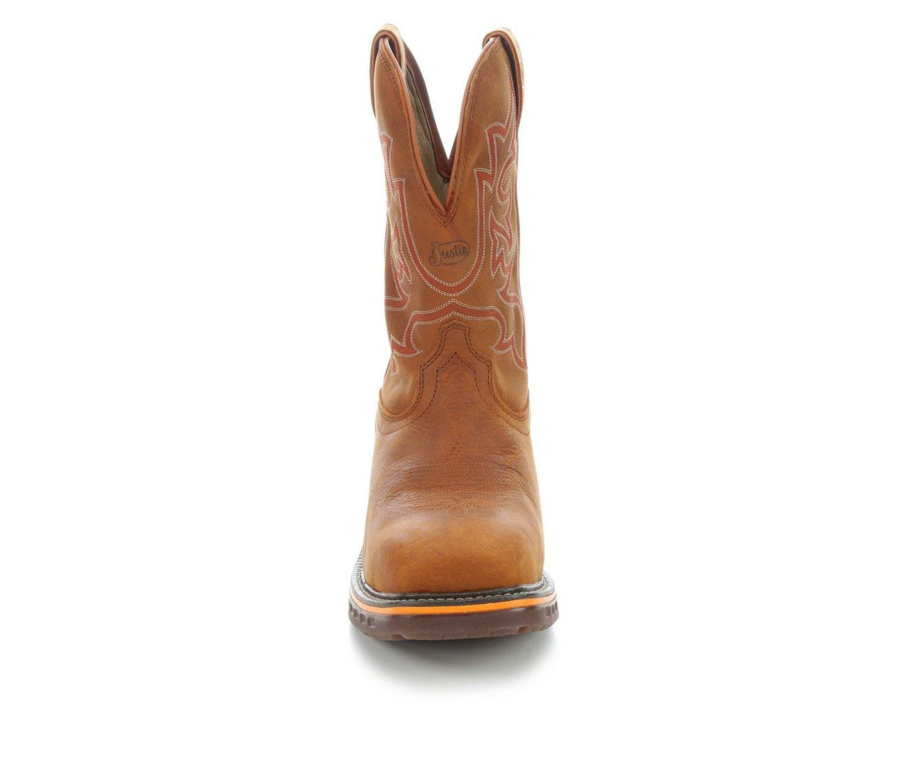 Men's Justin Boots Resistor Russet Comp Toe Work Boots 7 Men's Justin Boots Resistor Russet Comp Toe Work Boots - Image 5