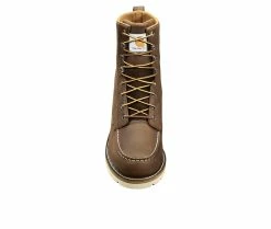 Men's Carhartt FW8095 WP MOC Wedge 8" Soft Toe Work Boots -Bogs Footwear Shop 4 458