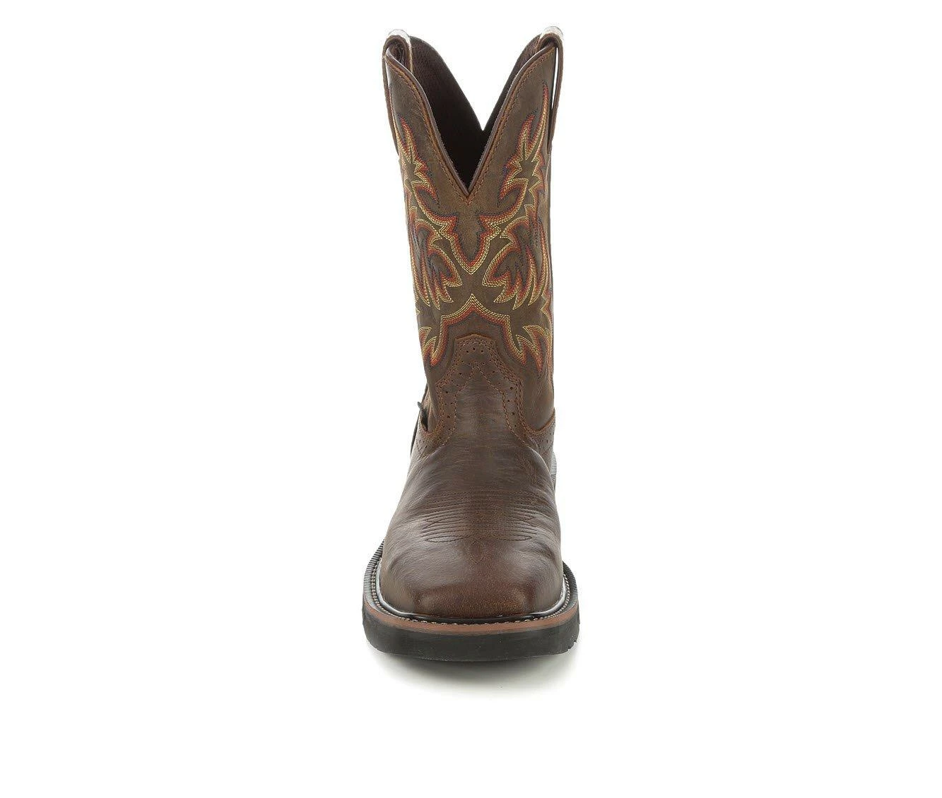 Men's Justin Boots SE 4682 Stampede Steel Toe Cowboy Boots 7 Men's Justin Boots SE 4682 Stampede Steel Toe Cowboy Boots - Image 5