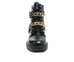 Women's London Rag Billy Combat Boots -Bogs Footwear Shop 4 81