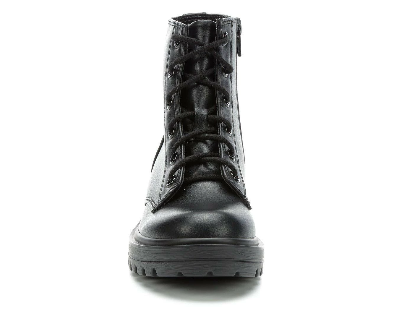 Girls' Unr8ed Little Kid & Big Kid Firm Combat Boots 7 Girls' Unr8ed Little Kid & Big Kid Firm Combat Boots - Image 5