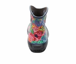 Women's Bogs Footwear Patch Ankle Rose Garden Rain Boots -Bogs Footwear Shop 5 237